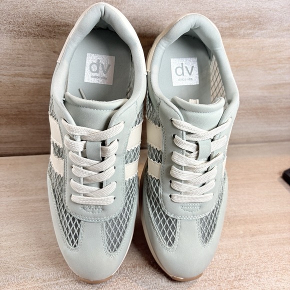 Dolce Vita Shoes - DV Dolce Vita Light Green Retro Inspired Mesh Sneakers Size 8